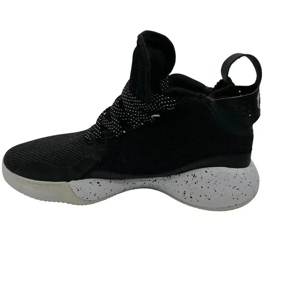 Adidas Men 8 Women 9.5 Rose 773 FX7123 Basketball Shoes Black & White Athleisure - Picture 9 of 16